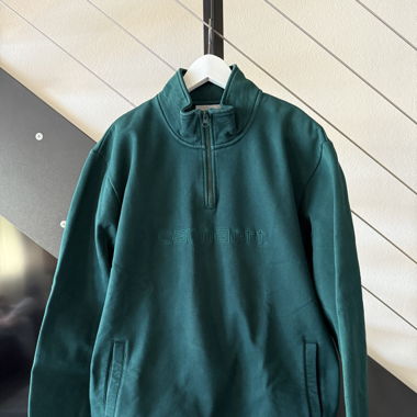 Carhartt Team Script Half Zip Sweat