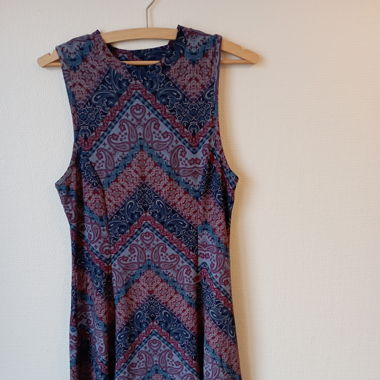 Robe bleutée
