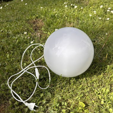 Lampada a sfera in vetro IKEA Fado