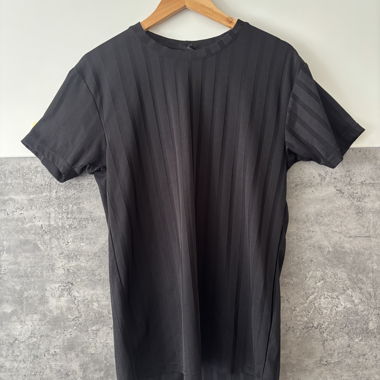 T-shirt nero SMOG Taglia L