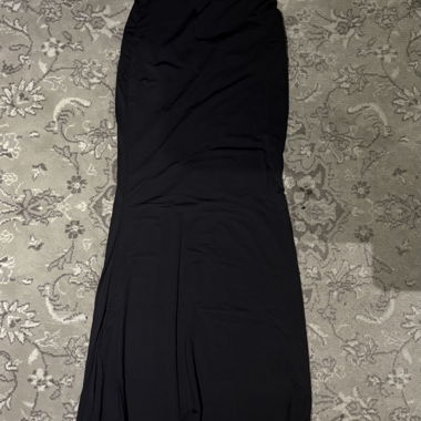 Schwarzer Maxi-Rock