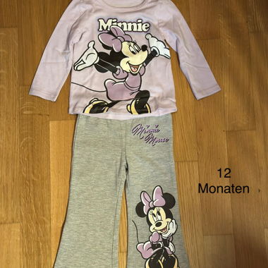 Set bambini Minnie Mouse 12 mesi