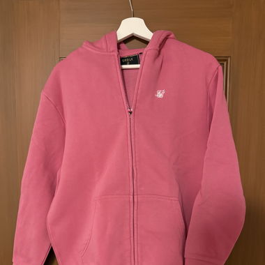 Pinker Hoodie Gr. S SikSilk