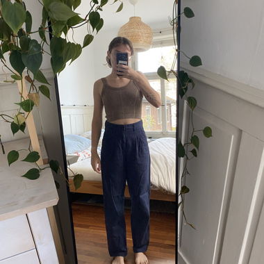 Pantalon Carhartt Bleu foncé