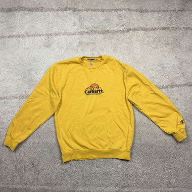 Yellow Carhartt sweatshirt