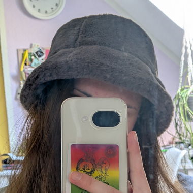Chapeau en fausse fourrure H&M