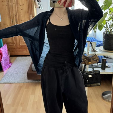 navy blue cardigan 