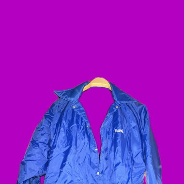 Gefütterte Vintage Windjacke