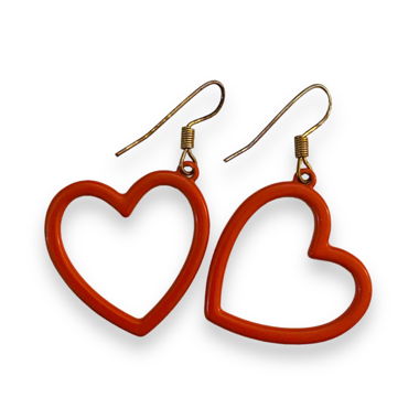 Boucles d'oreille en forme de cœur