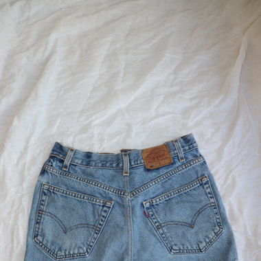 Levi's Denim Shorts Rework
