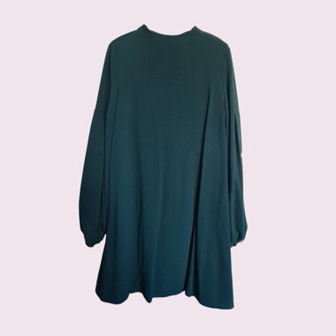 Robe trapèze vert foncé Mango - Taille L