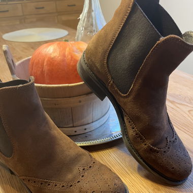 Stiefelette Wildleder