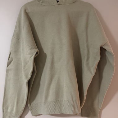 Hell-grüner Zara Kapuzenpullover