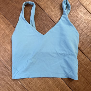 Lululemon Top in Türkis-Blau