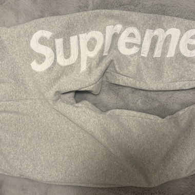 Grey Supreme Sweatpants
