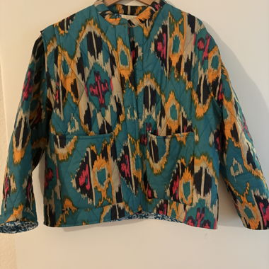 Giacca con motivo multicolore M/L