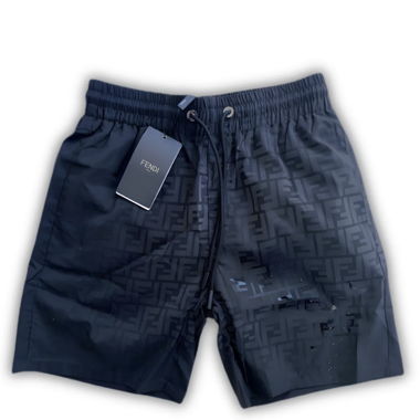 Schwimmshorts schwarz mit reaktiver Optik