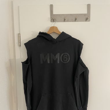 New Maison Margiela Hoodie Cut-Out Shoulder