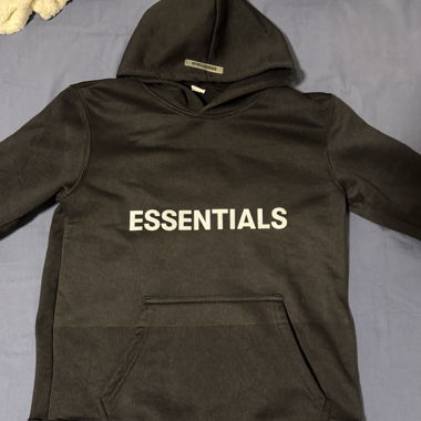 Essentials Hoodie black