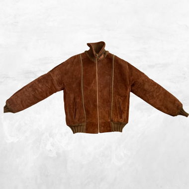 Vintage Wildleder Jacke
