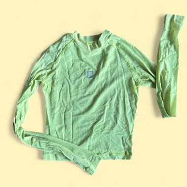 Top FILA maniche lunghe neon