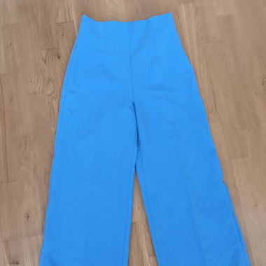 ZARA Blue Culotte Pants