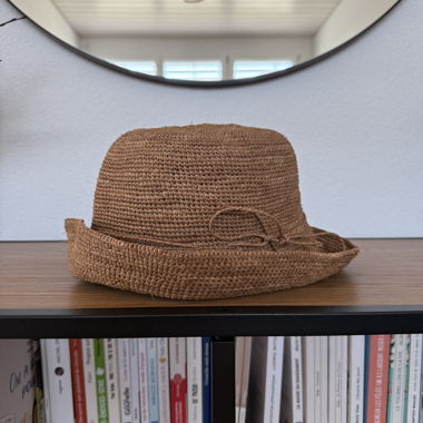 Brown Crocheted Hat
