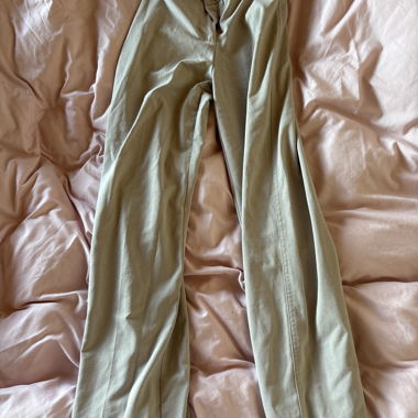 Pantalon beige Bershka