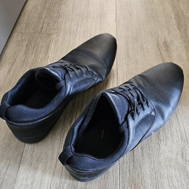 Black Lace-Up Shoes