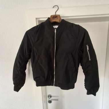 H&M Black Bomber Jacket