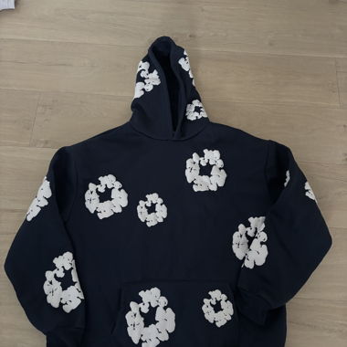 Felpa con cappuccio Denim Tears blu