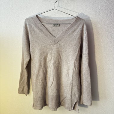 Light Grey Cashmere Sweater