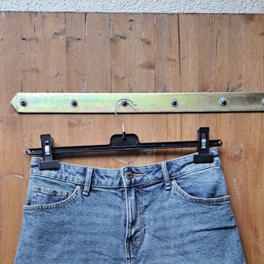 Short en jean H&M, taille haute