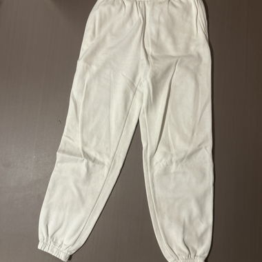 White sweatpants