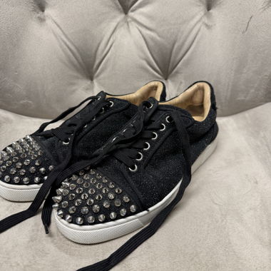Baskets Christian Louboutin noires