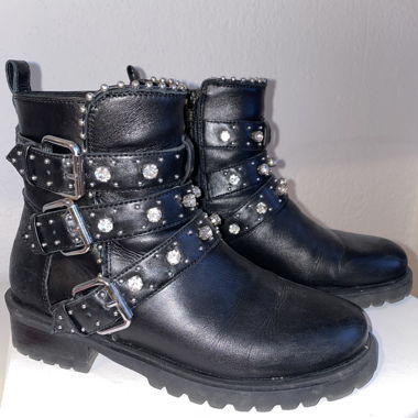 Stivaletti biker Steven New York, taglia 35