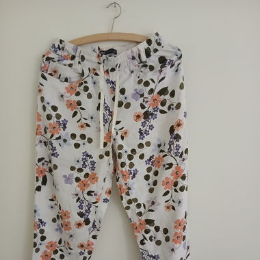 Linen Summer Trousers M&S Size S/M