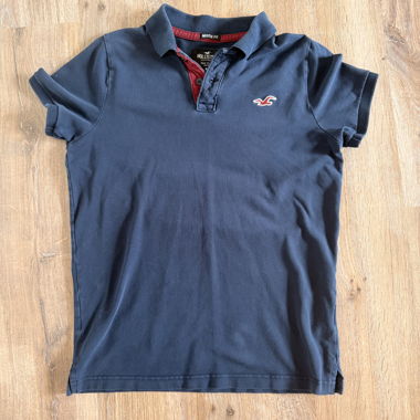 Polo Hollister blu navy
