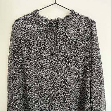 Bluse mit Floralmuster