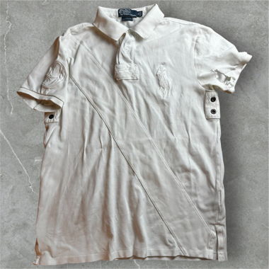 white polo ralph lauren polo shirt 