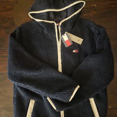 Veste à capuche Tommy Jeans / polaire 