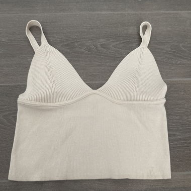 Ribbed Bralette-Top