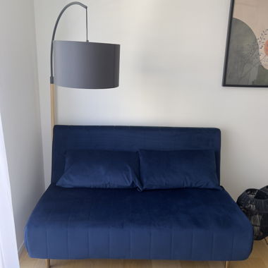 Blue Sofa Bed