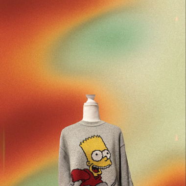 Simpson knitted sweatershirt
