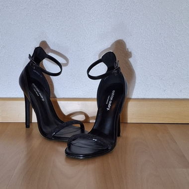 Heels with ankle strap