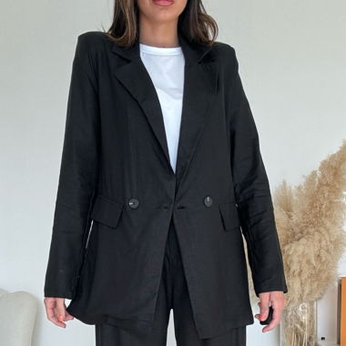 Tailleur en lin