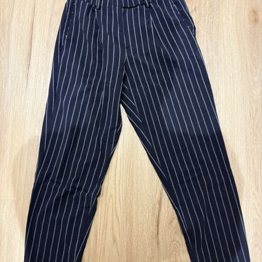 Striped trousers