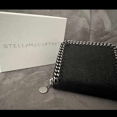 Stella McCartney Falabella Shaggy Porte-monnaie zippé