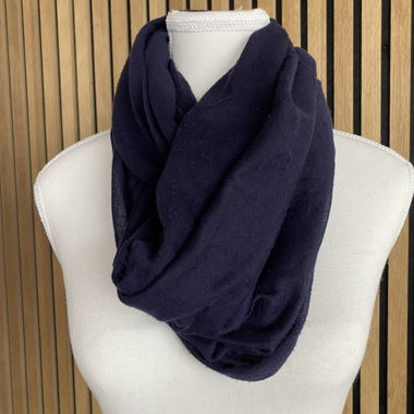 Tour de cou tubulaire bleu foncé