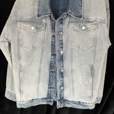 Veste oversize en jean